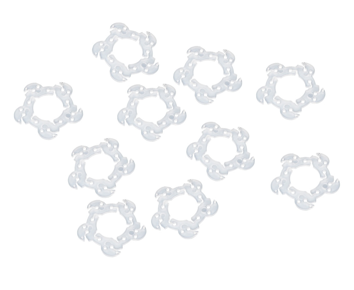 Balloon decoration grip, big flower, 10 pcs. EOL